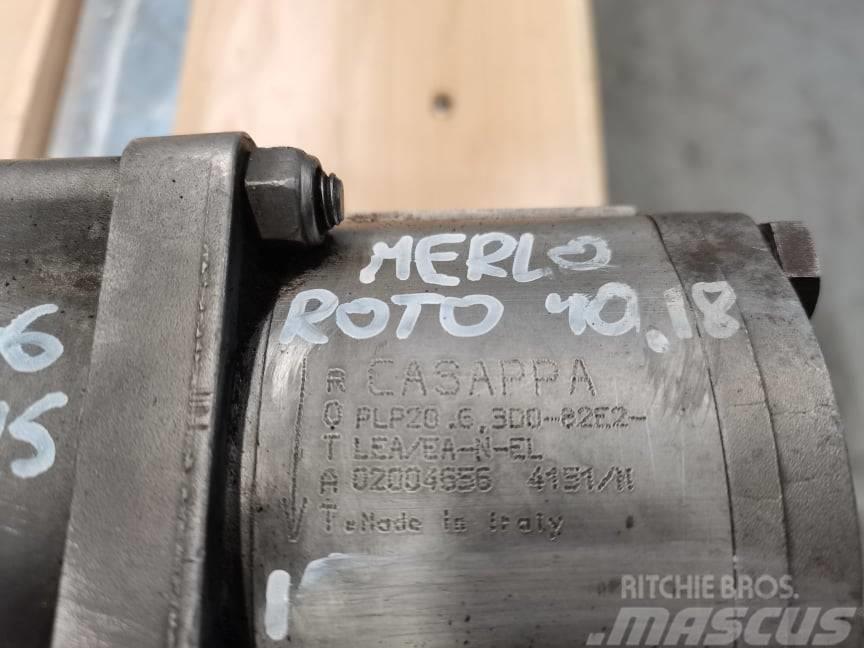 Merlo 40.18 Roto {steering pump which helps Casappa} Varikliai