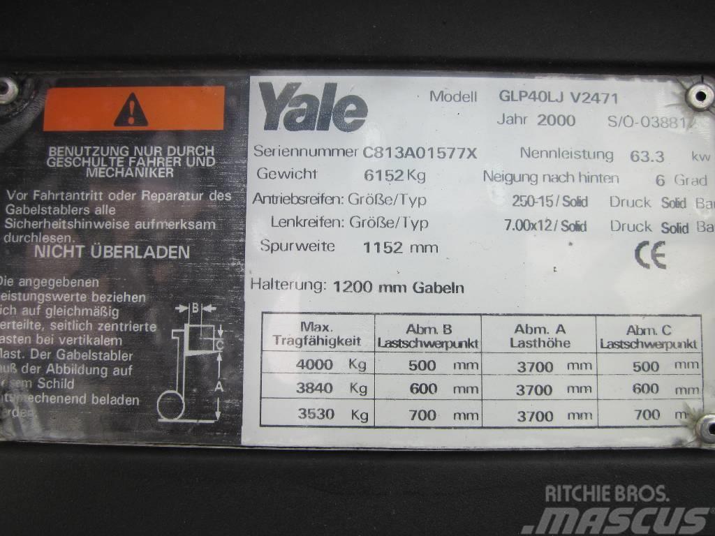 Yale GLP40LJ LPG (dujiniai) krautuvai