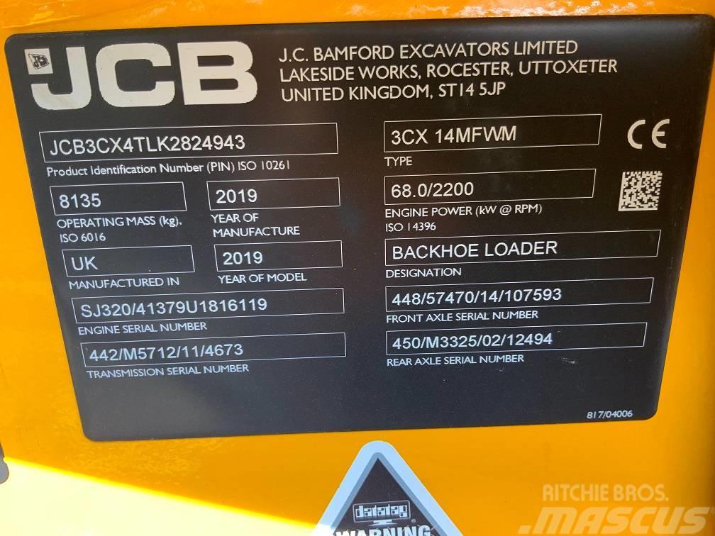 JCB 3CX Sitemaster Ekskavatoriniai krautuvai