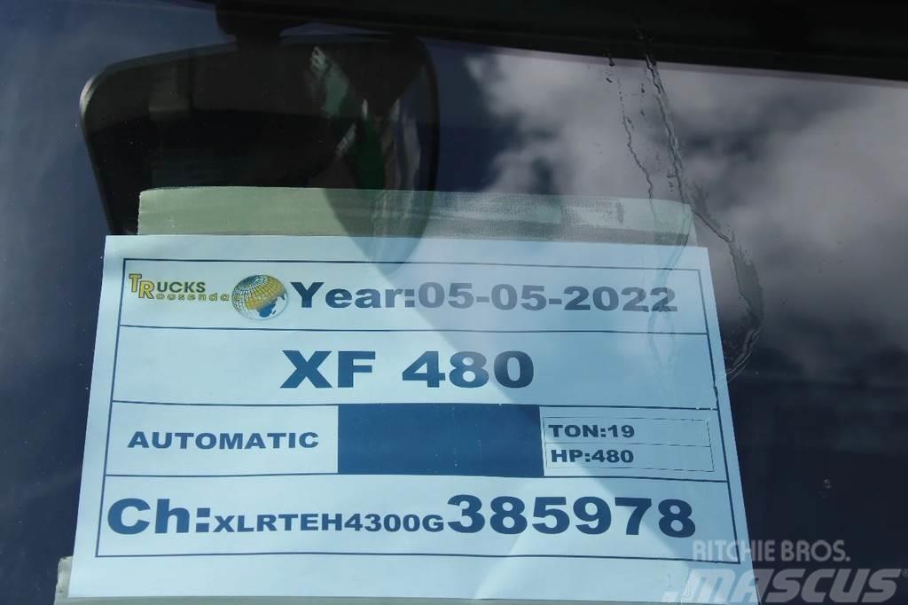 DAF XF 480 + EURO 6+ SSC + RETARDER + BE apk 01-2025 Naudoti vilkikai