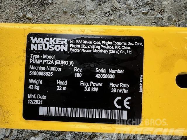 Wacker Neuson PT 2 A Vandens siurbliai
