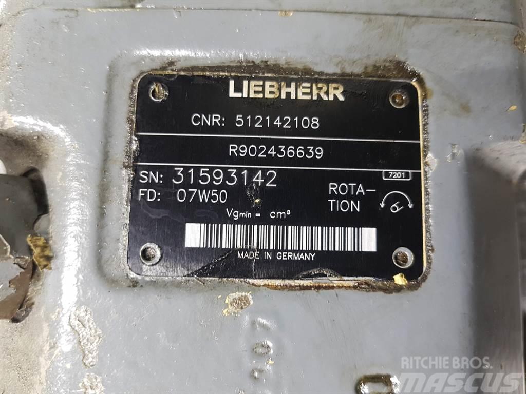 Liebherr 512142108 - R902436639 - Load sensing pump Hidraulikos įrenginiai