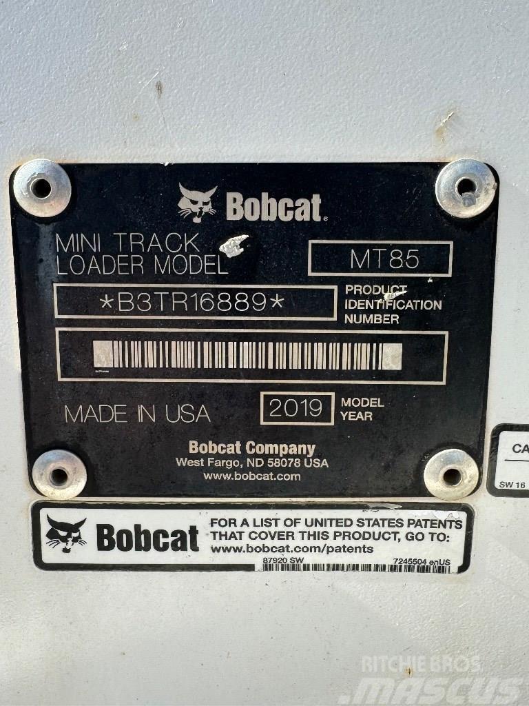 Bobcat MT 85 Krautuvai su šoniniu pasukimu
