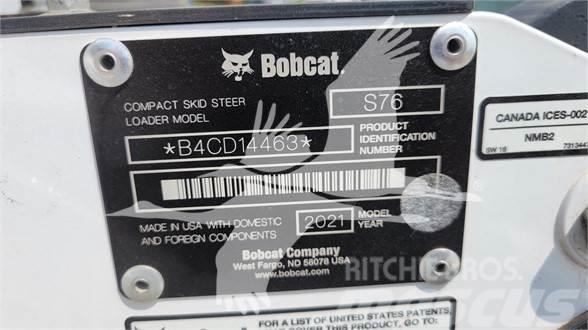 Bobcat S76 Krautuvai su šoniniu pasukimu