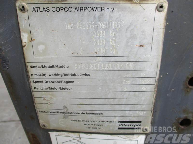 Atlas Copco XAHS 336 CD Kompresoriai