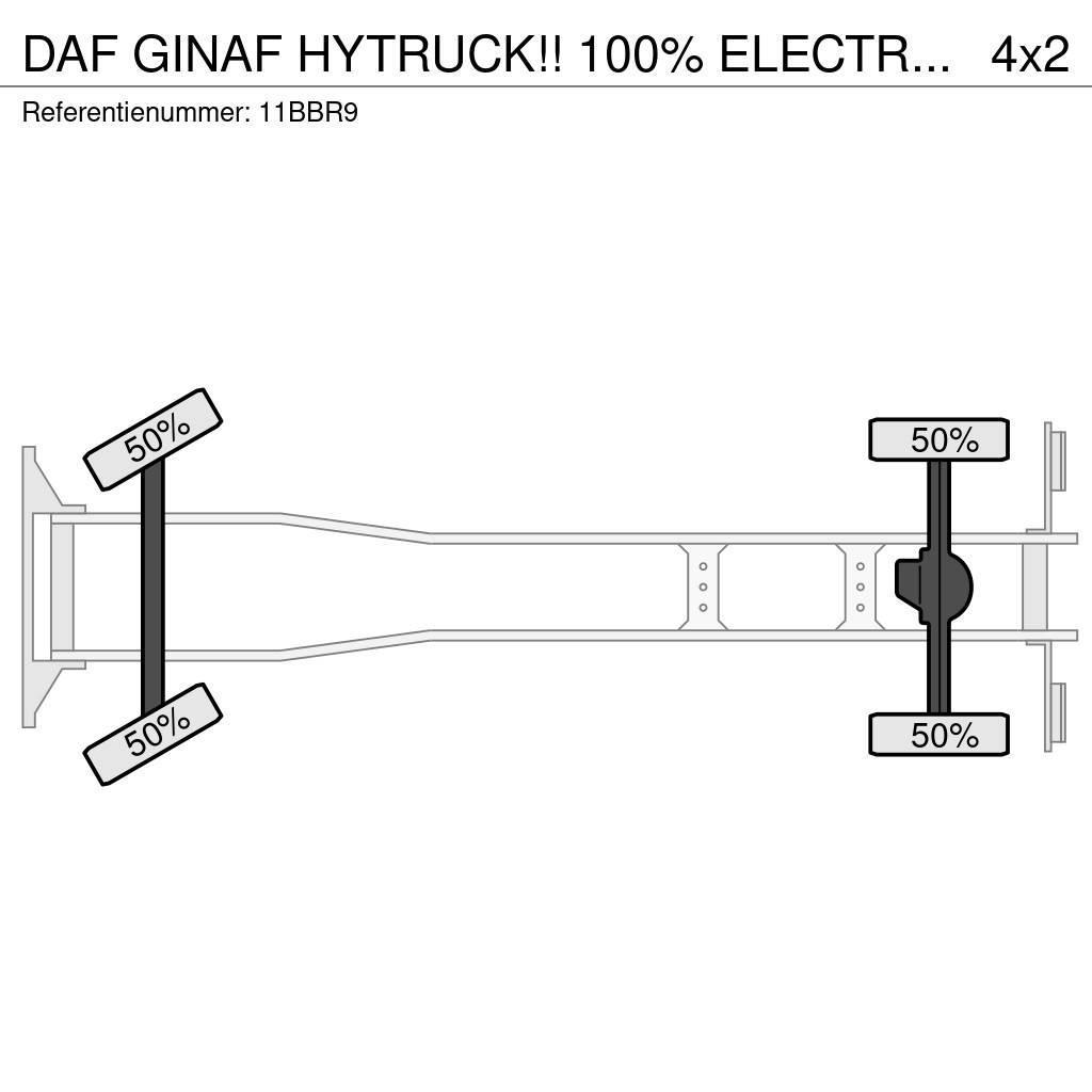 DAF GINAF HYTRUCK!! 100% ELECTRIC!! ZERO EMISSION!!!68 Sunkvežimiai su dengtu kėbulu