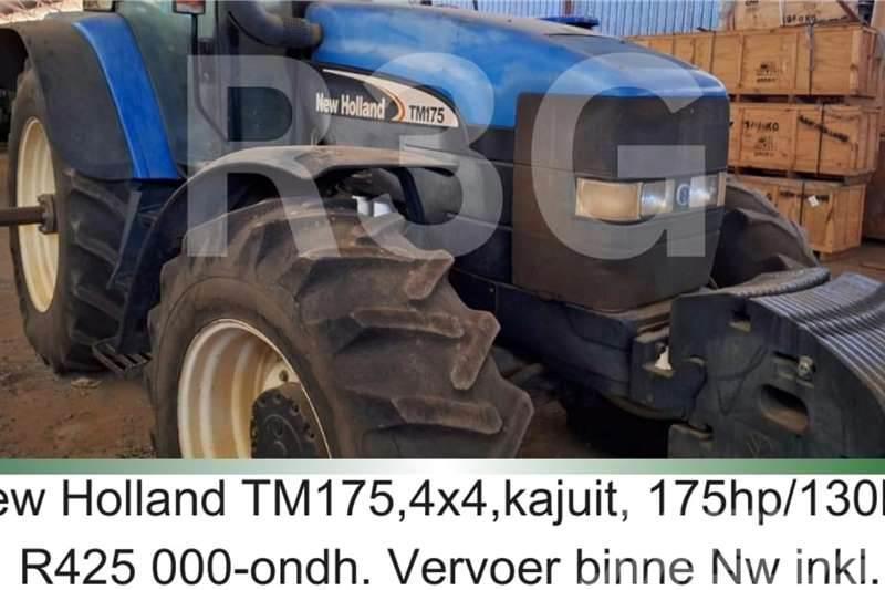 New Holland TM175 Cab - 175hp / 130kw Traktoriai