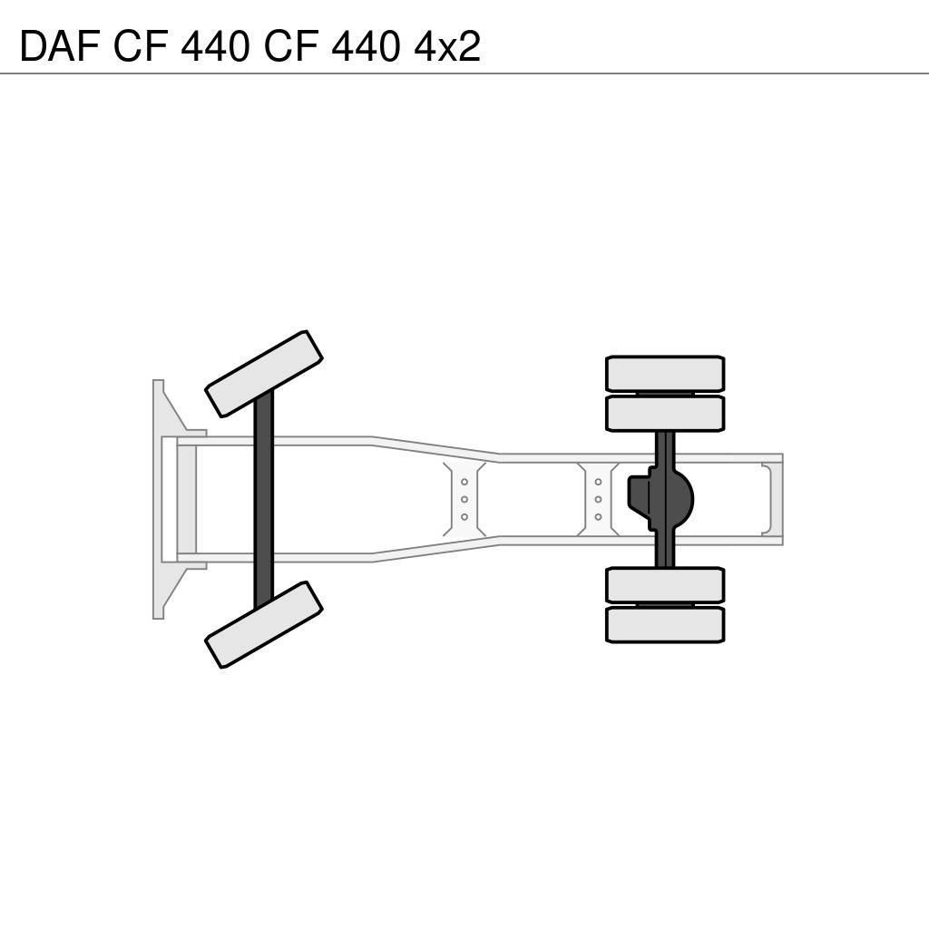 DAF CF 440 CF 440 4x2 Naudoti vilkikai