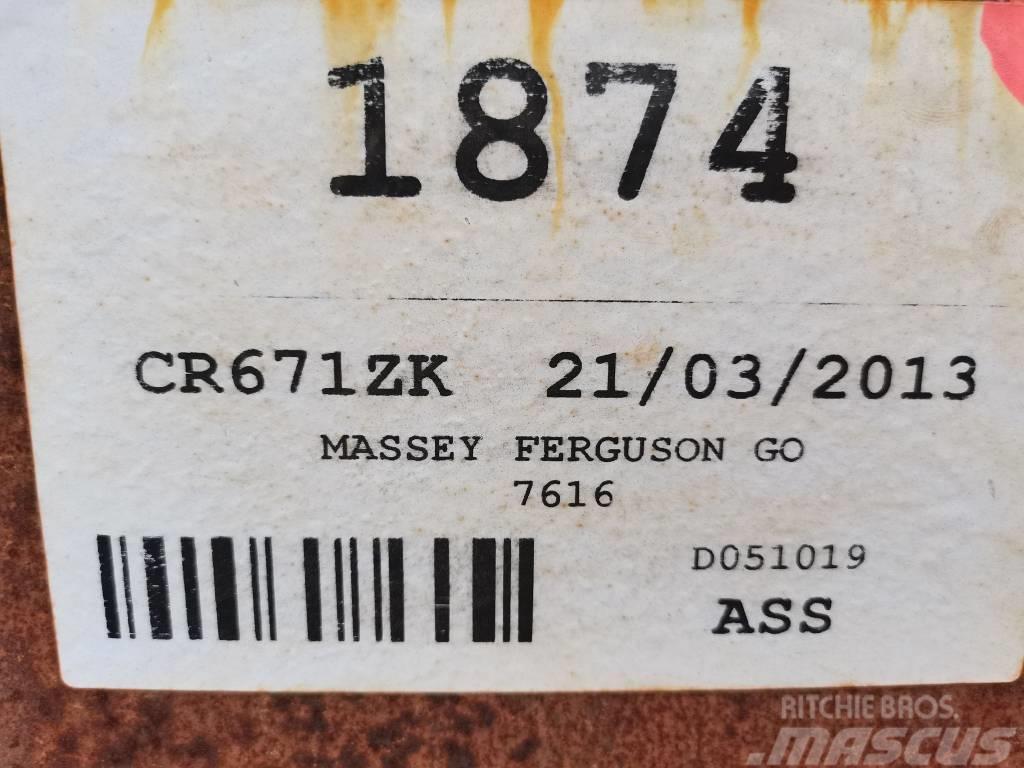 Massey Ferguson 7616 Dyna 6 2013r.Parts Traktoriai