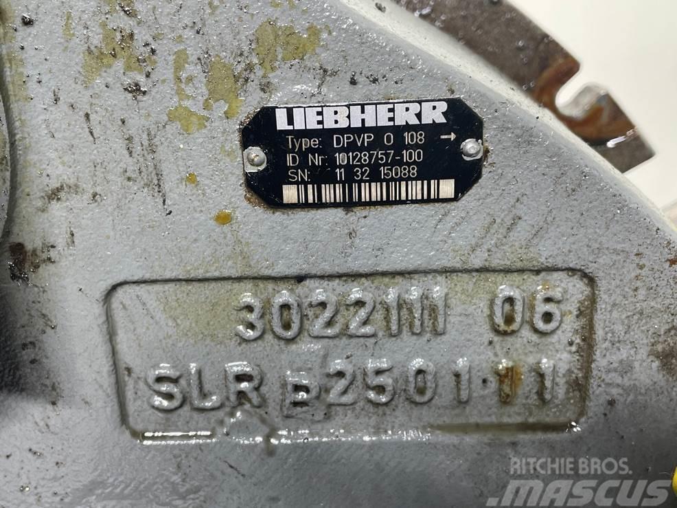 Liebherr A934C-10128757-DPVPO108-Load sensing pump Hidraulikos įrenginiai