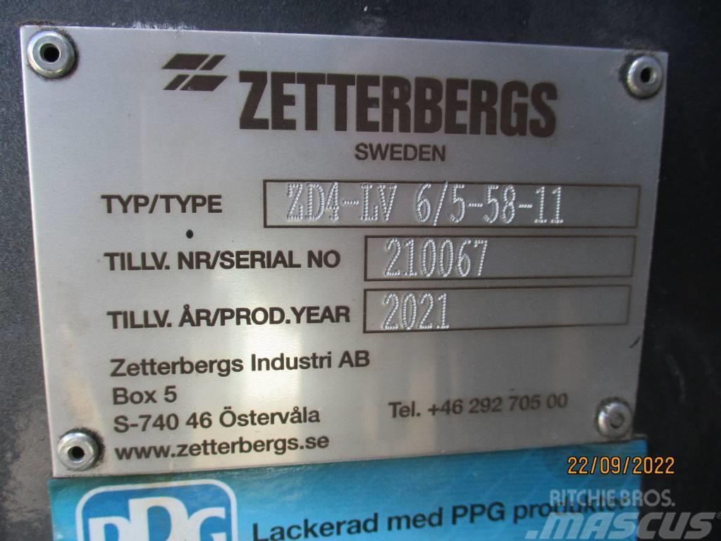  Zetterbergs Dumpersflak  Hardox ZD4-LV 6/5-58-11 Išmontuojamos