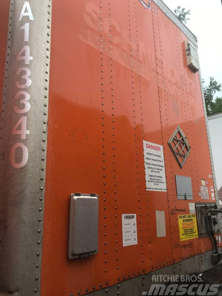 Wabash 53 ft Dry Van Trailer - Food grade Dengtos priekabos