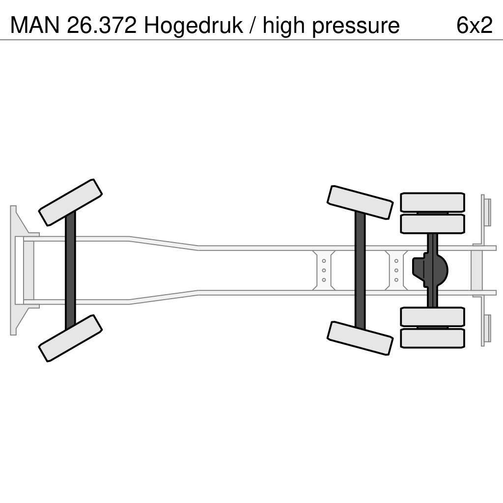 MAN 26.372 Hogedruk / high pressure Kombinuotos paskirties / vakuuminiai sunkvežimiai