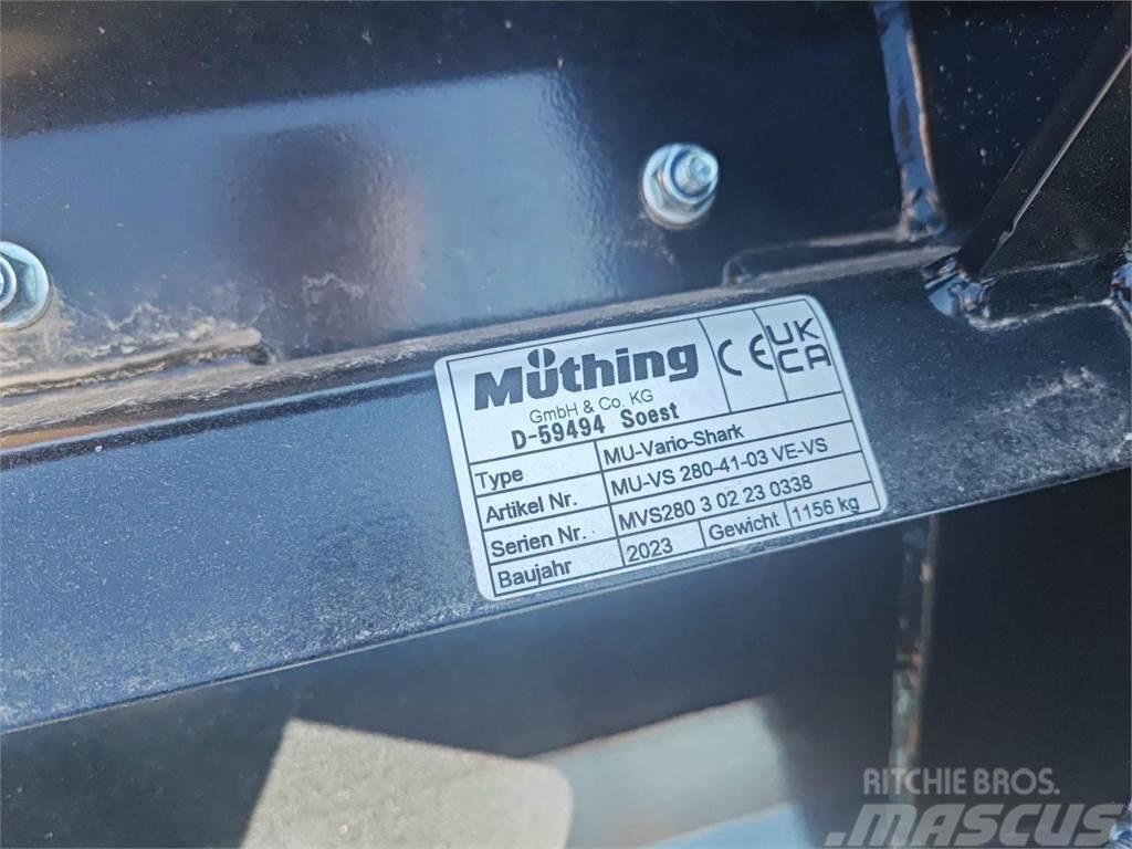 Müthing MU-VS 280 VarioShark 2.0 Ganyklų šienapjovės / rėžtuvės