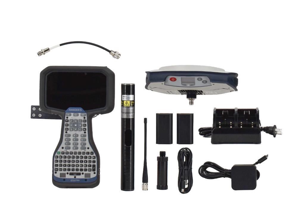 SPECTRA Precision SP85 GPS 450-470 MHz Base/Rover & Ranger Kiti naudoti statybos komponentai