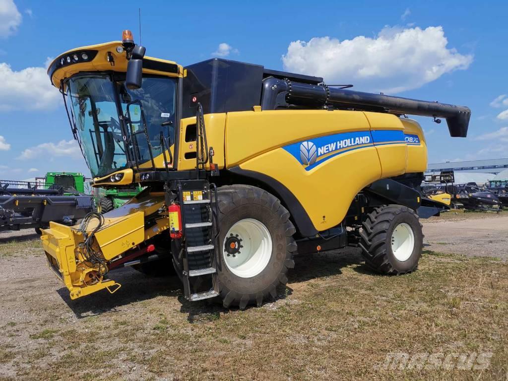 New Holland CX8.70 Derliaus nuėmimo kombainai