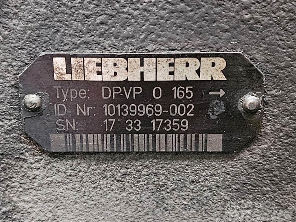 Liebherr LH80-10139969-DPVPO165-Load sensing pump Hidraulikos įrenginiai