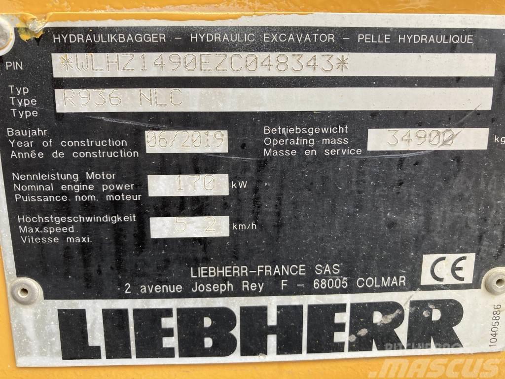 Liebherr R 936 Litronic Vikšriniai ekskavatoriai