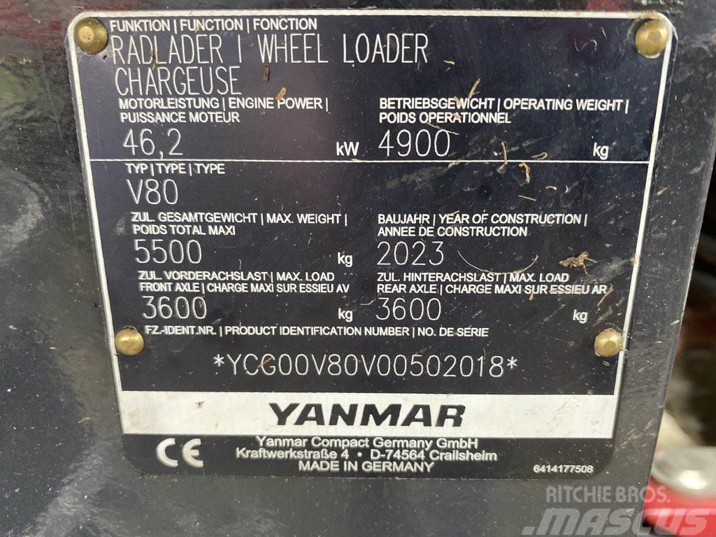 Yanmar V80-5 Naudoti ratiniai krautuvai