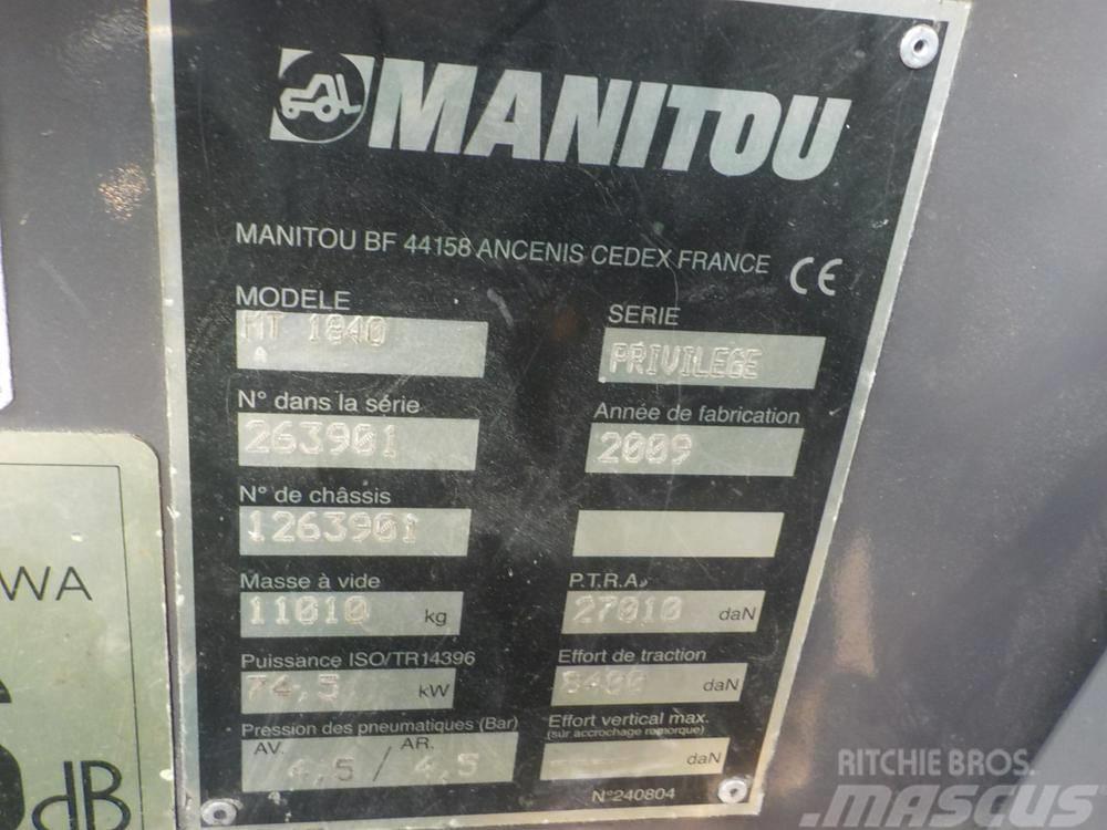 Manitou MT 1840 Teleskopiniai krautuvai