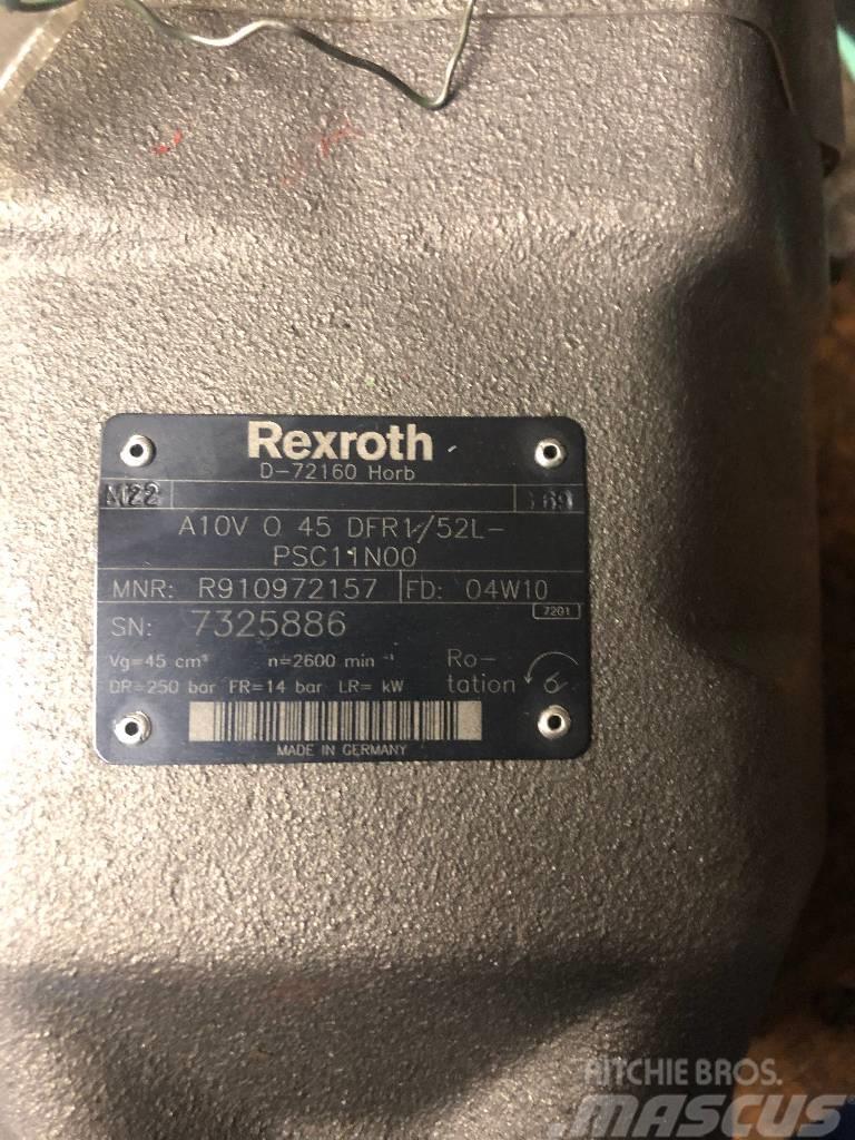Rexroth A10V O 45 DFR1/52L-PSC11N00 Kiti naudoti statybos komponentai