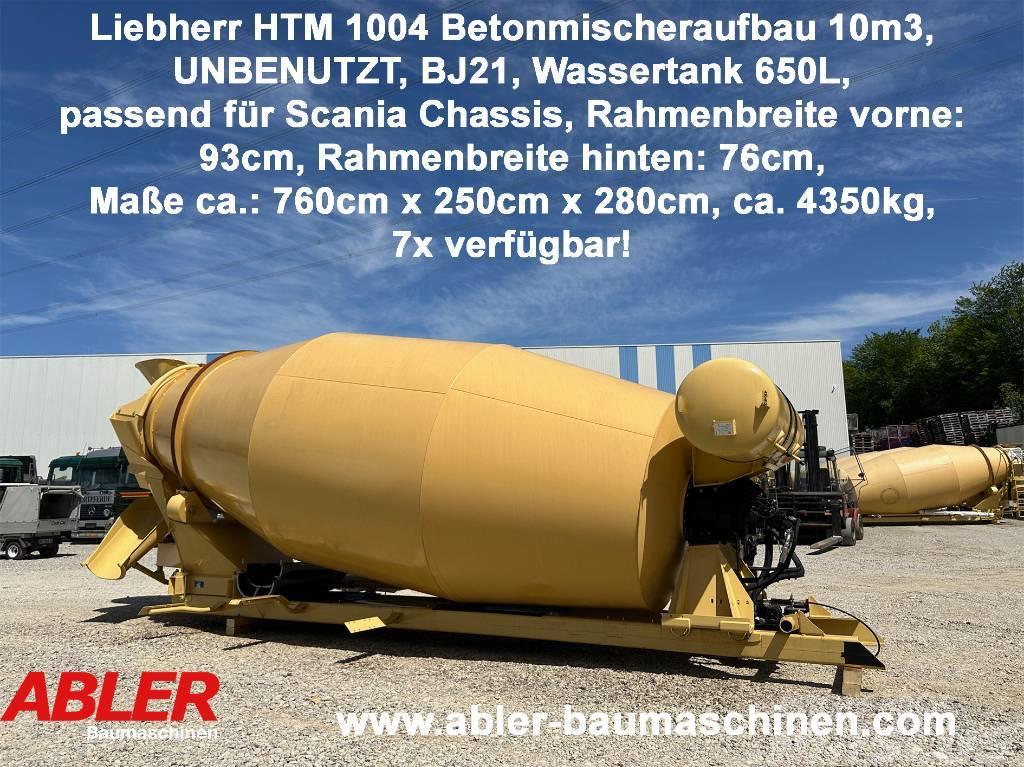 Liebherr HTM 1004 Betonmischer UNBENUTZT 10m3 for Scania Betonvežiai