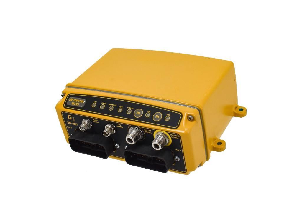 Topcon GPS Machine Control 3D-MC2 Dual Antenna MC-R3 UHF Kiti naudoti statybos komponentai