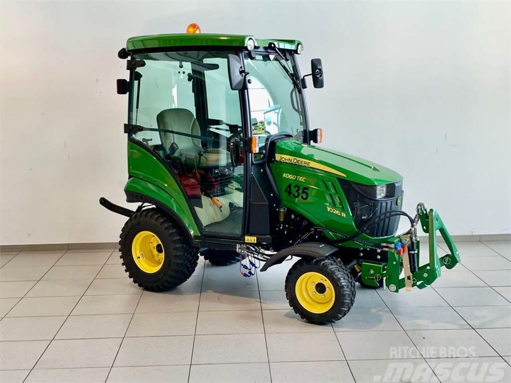 John Deere 1026R Naudoti kompaktiški traktoriai