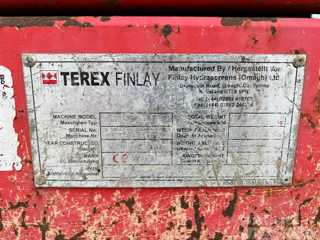 Terex Finlay 663T - New Conveyor / Good Condition Mobilūs sietai
