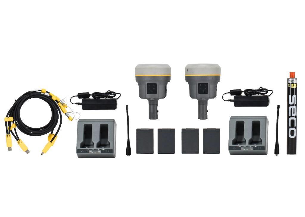 Trimble Dual R10 Model 2 GPS Base/Rover GNSS Receiver Kit Kiti naudoti statybos komponentai