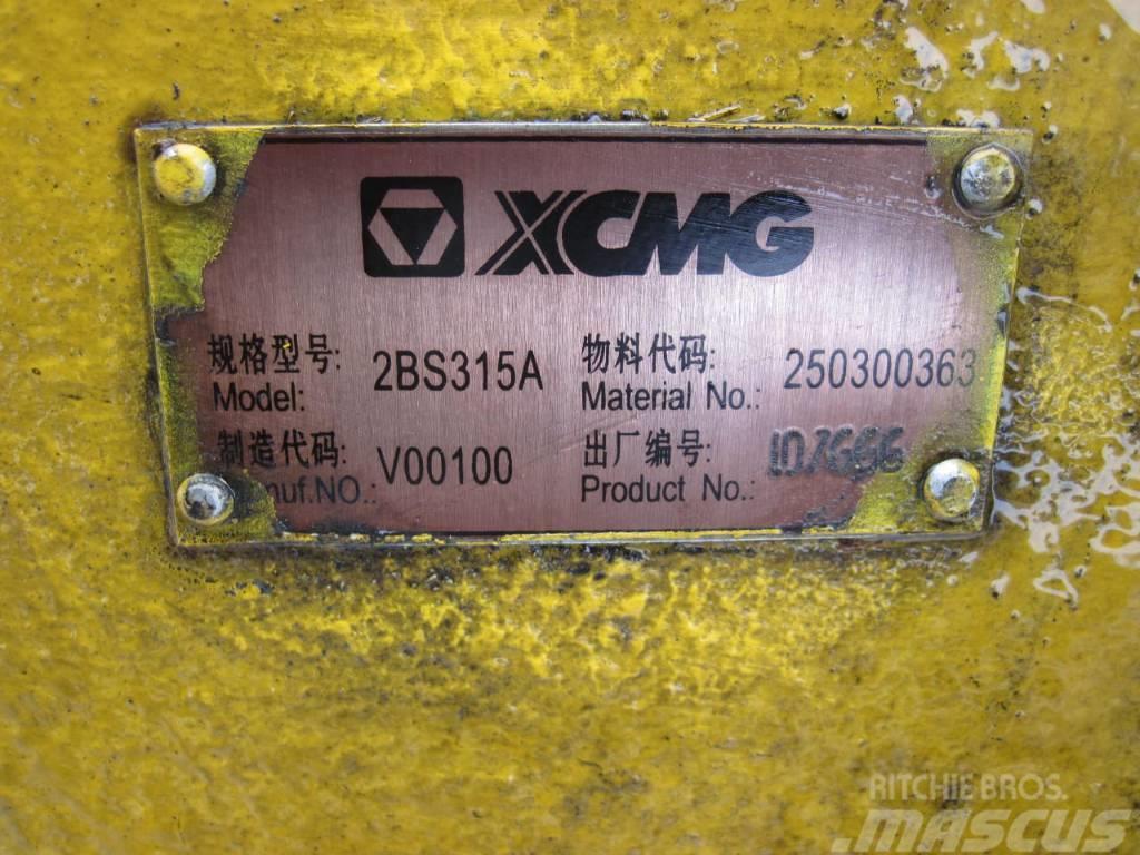 XCMG 2BS315A Transmisijos