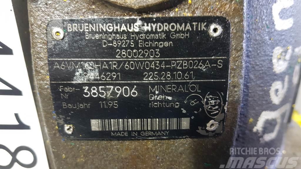 Brueninghaus Hydromatik A6VM160HA1R/60W - Drive motor/Fahrmotor/Rijmotor Hidraulikos įrenginiai