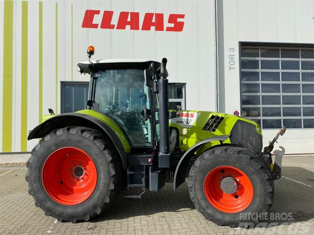 CLAAS ARION 650 HEXASHIFT CIS Traktoriai