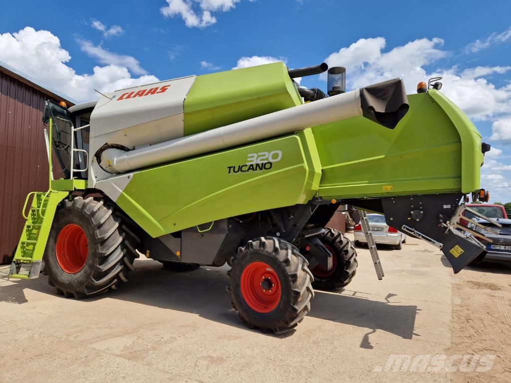 CLAAS Tucano 320 Derliaus nuėmimo kombainai