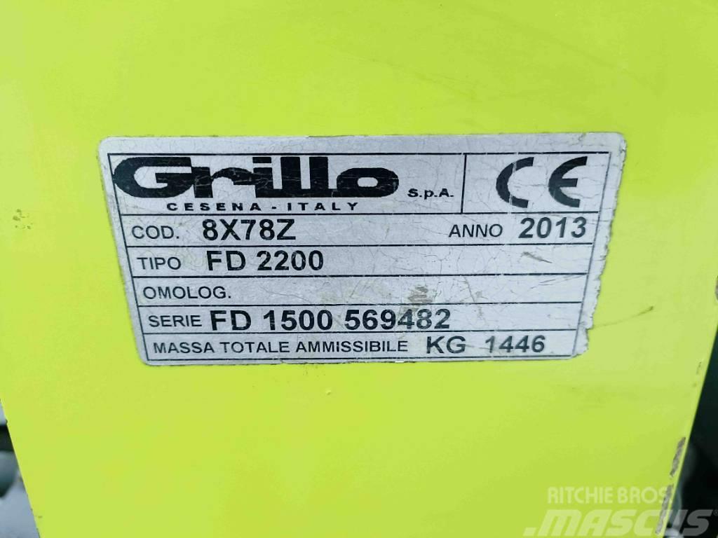 Grillo FD2200 Sodo traktoriukai-vejapjovės