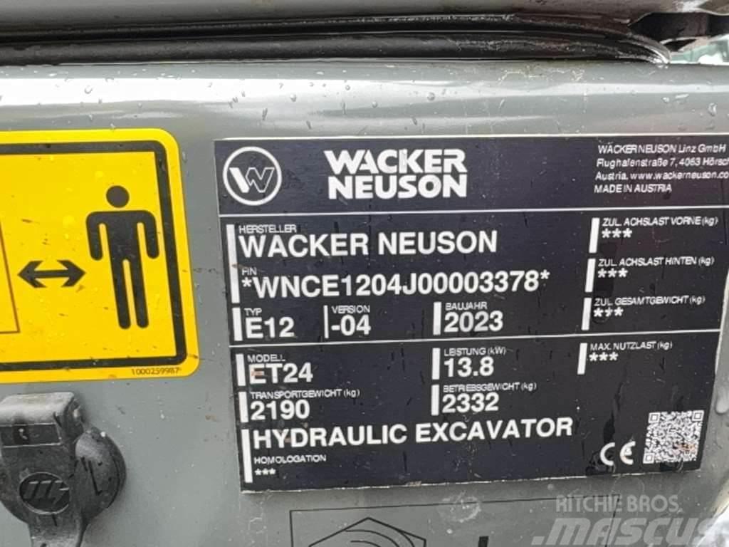 Wacker Neuson ET 24 Mini ekskavatoriai < 7 t