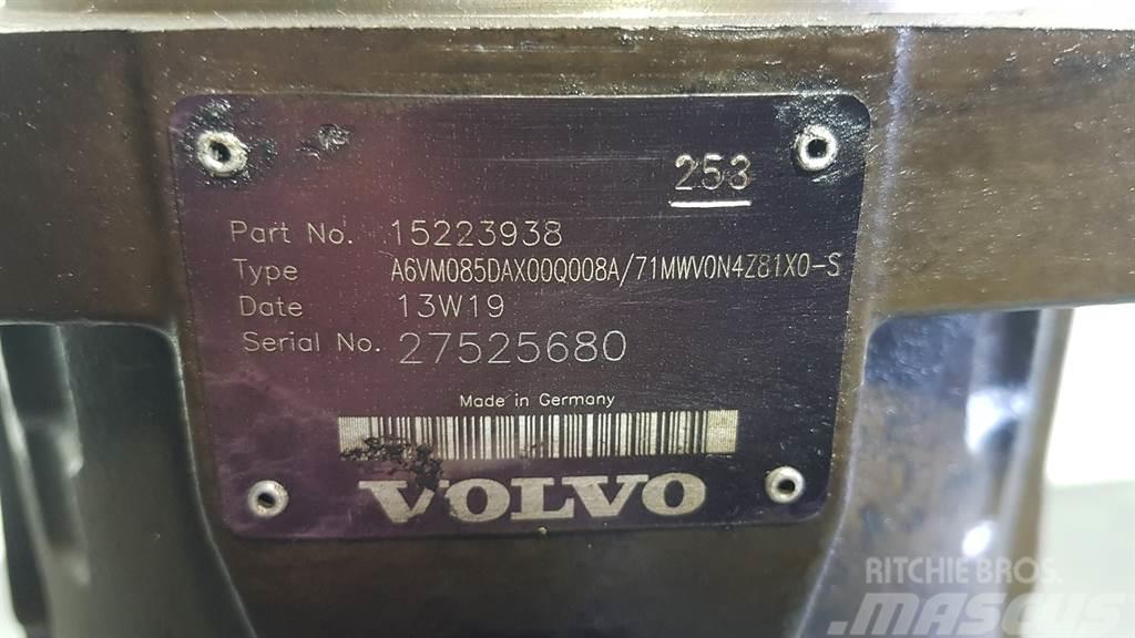 Volvo A6VM85DAX00Q008A - Volvo L25F-Z - Drive motor Hidraulikos įrenginiai