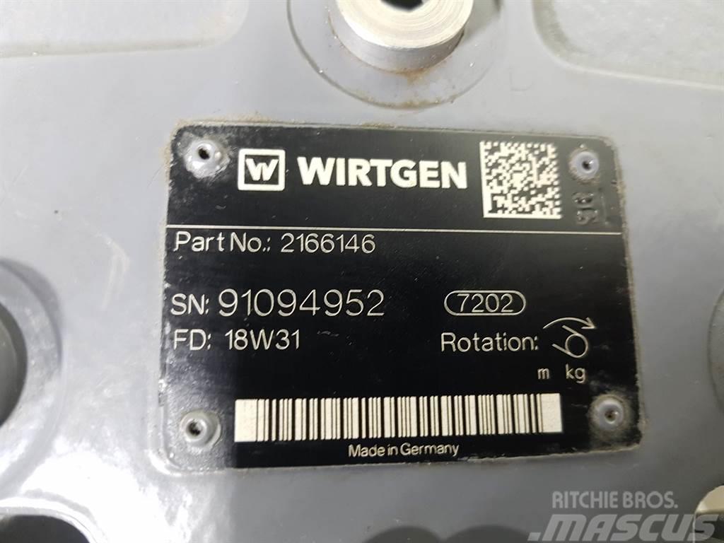 Rexroth A10VG45EP4D1/10R-Wirtgen 2166146-Drive pump Hidraulikos įrenginiai