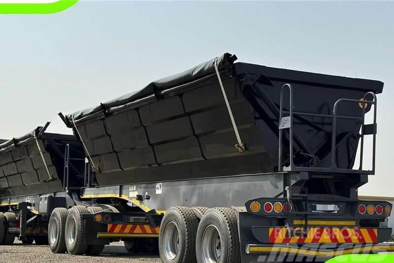Sa Truck Bodies 2019 SA Truck Bodies 40m3 Side Tipper Kitos priekabos