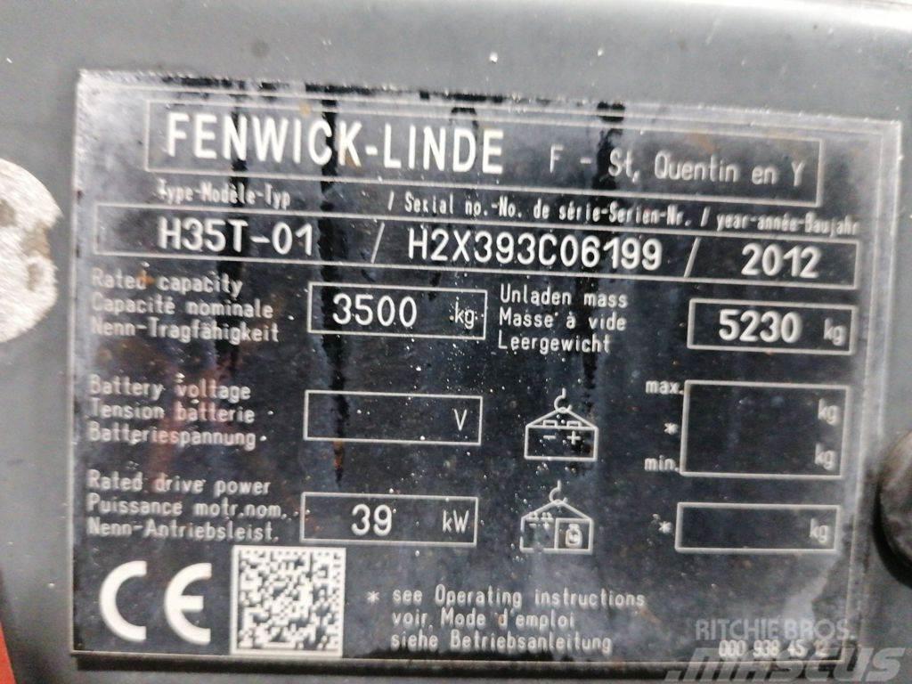 Linde H35T-01 LPG (dujiniai) krautuvai