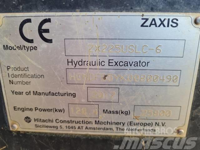 Hitachi ZX 225 US LC-6 Vikšriniai ekskavatoriai