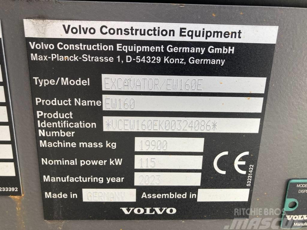 Volvo EW 160 E Ratiniai ekskavatoriai