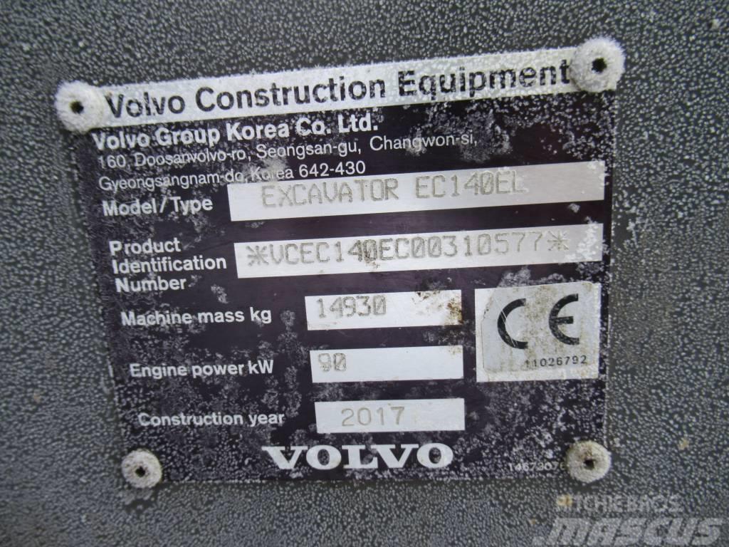 Volvo EC 140 E L Vikšriniai ekskavatoriai