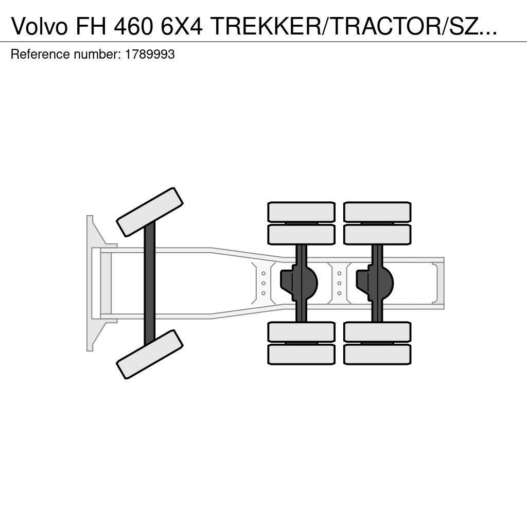 Volvo FH 460 6X4 TREKKER/TRACTOR/SZM EURO 6 HYDRAULIC Naudoti vilkikai