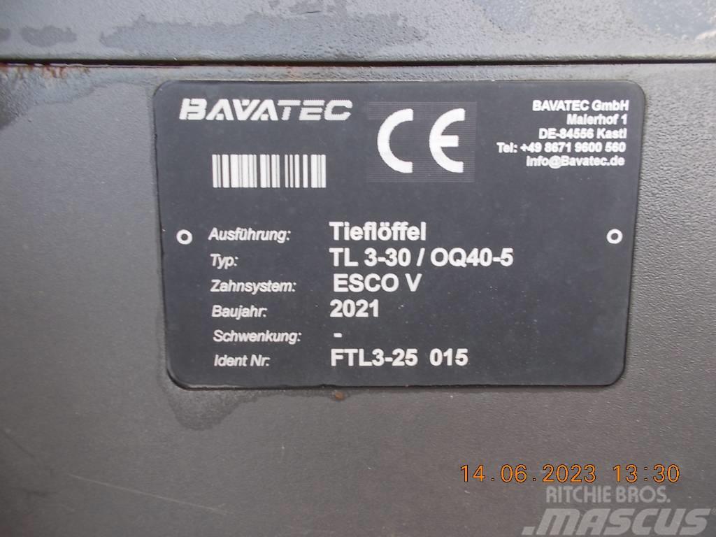  Bavatec Tieflöffel 300mm, OQ40-5 Tranšėjų kasimo technika