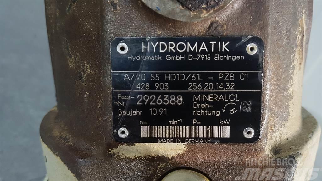 Hydromatik A7VO55HD1D/61L - Load sensing pump Hidraulikos įrenginiai