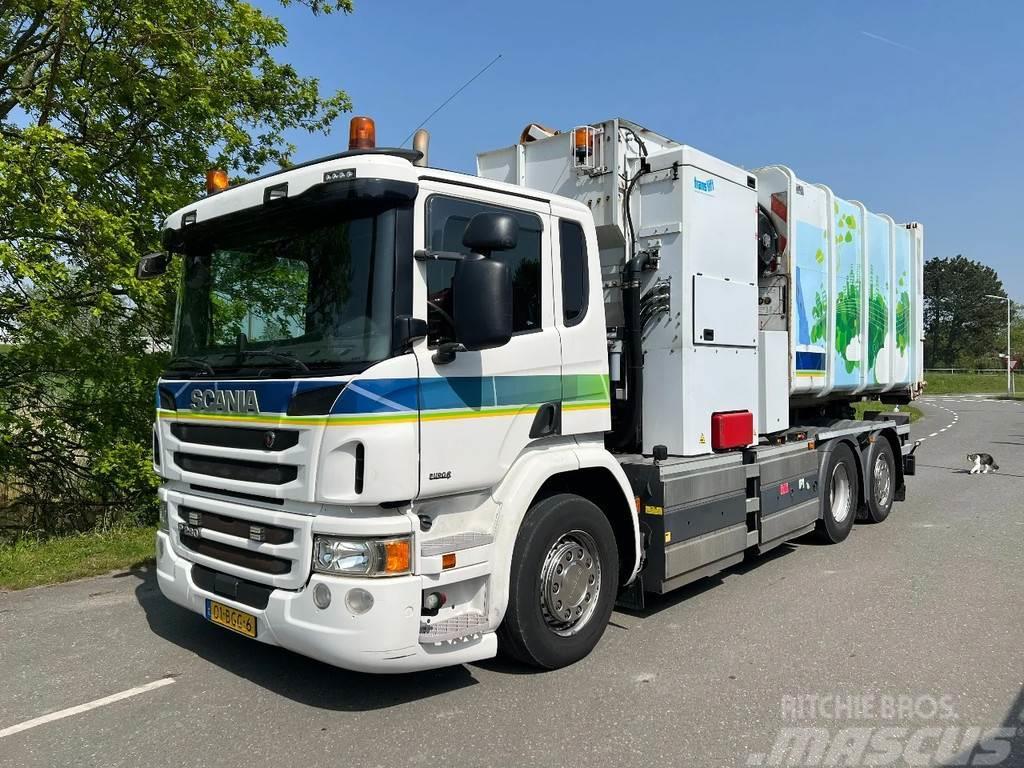 Scania P280 Translift + Containersystem EURO 6 Šiukšliavežės