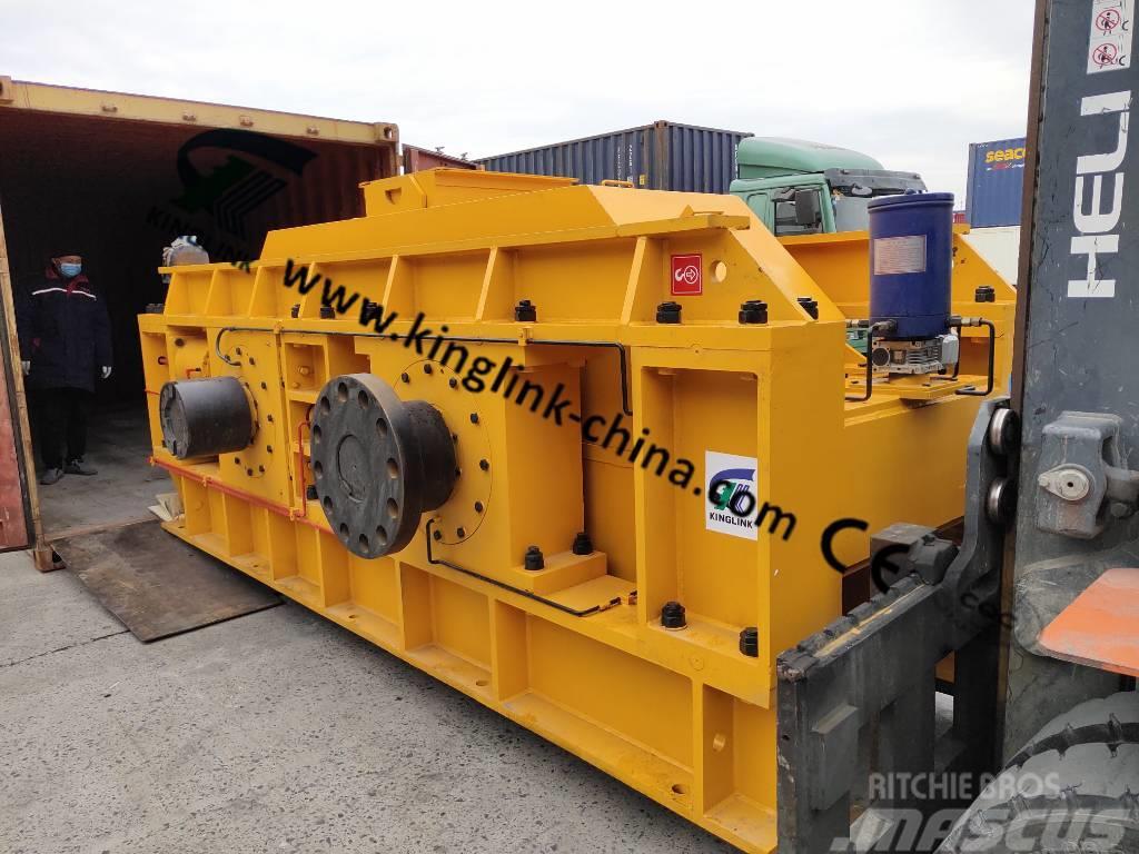 Kinglink KL-2PGS1500 Hydraulic Roller Crusher for Gold Ore Trupintuvai
