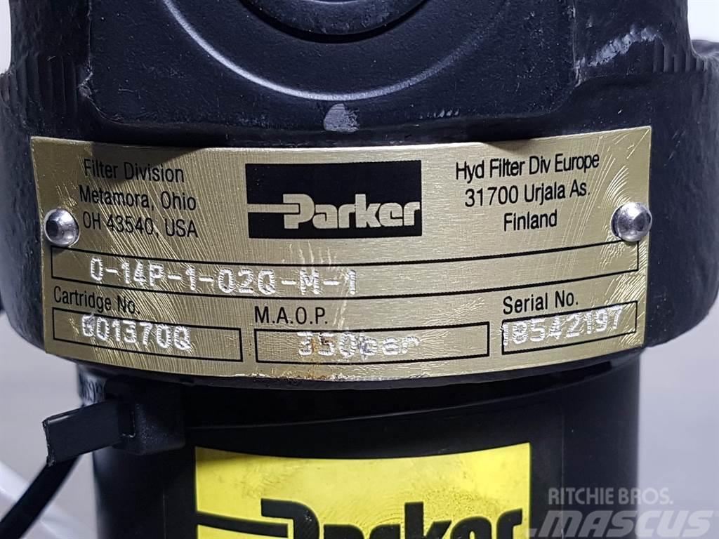 Parker 0-14P-1-02Q-M-1 - Pressure filters/Persfilters Hidraulikos įrenginiai