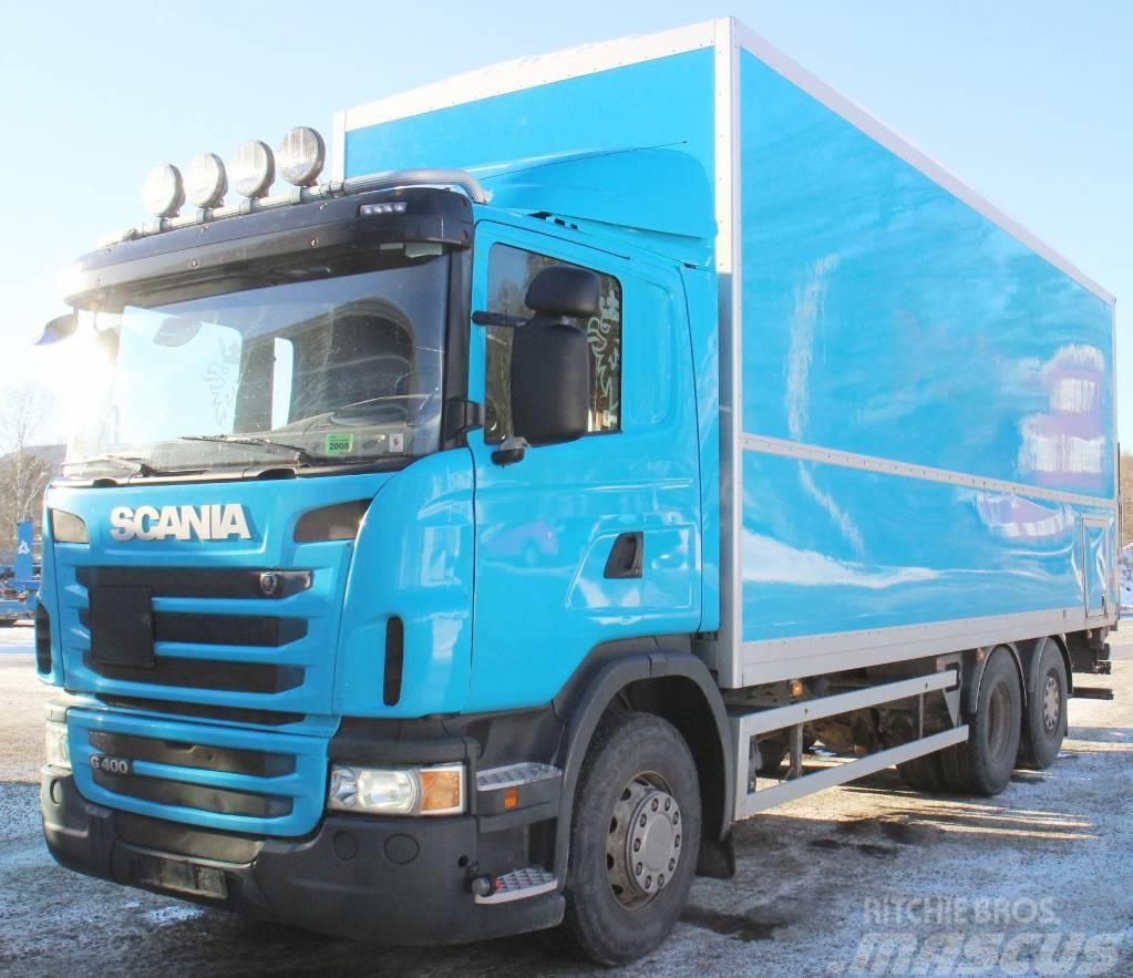 Scania G 400 6x2*4 skåpbil Sunkvežimiai su dengtu kėbulu
